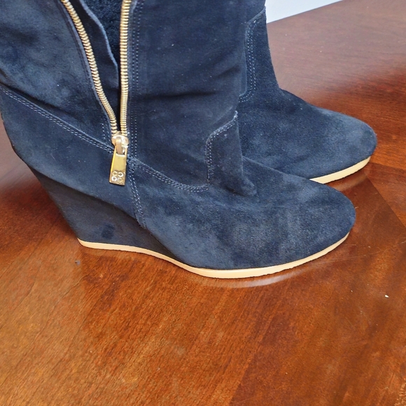 Coach sheepskin wedge boot - Picture 2 of 6